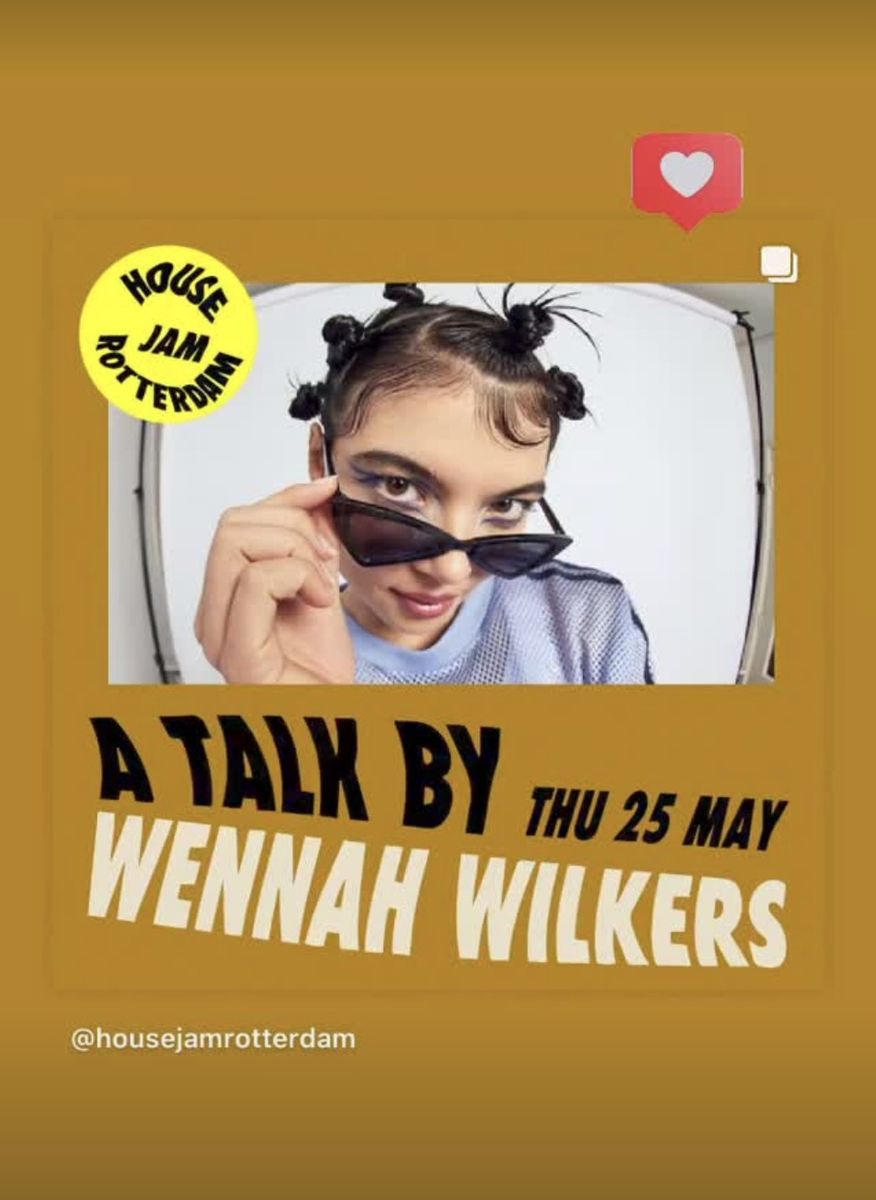 A talk by Wennah Wilkers flyer