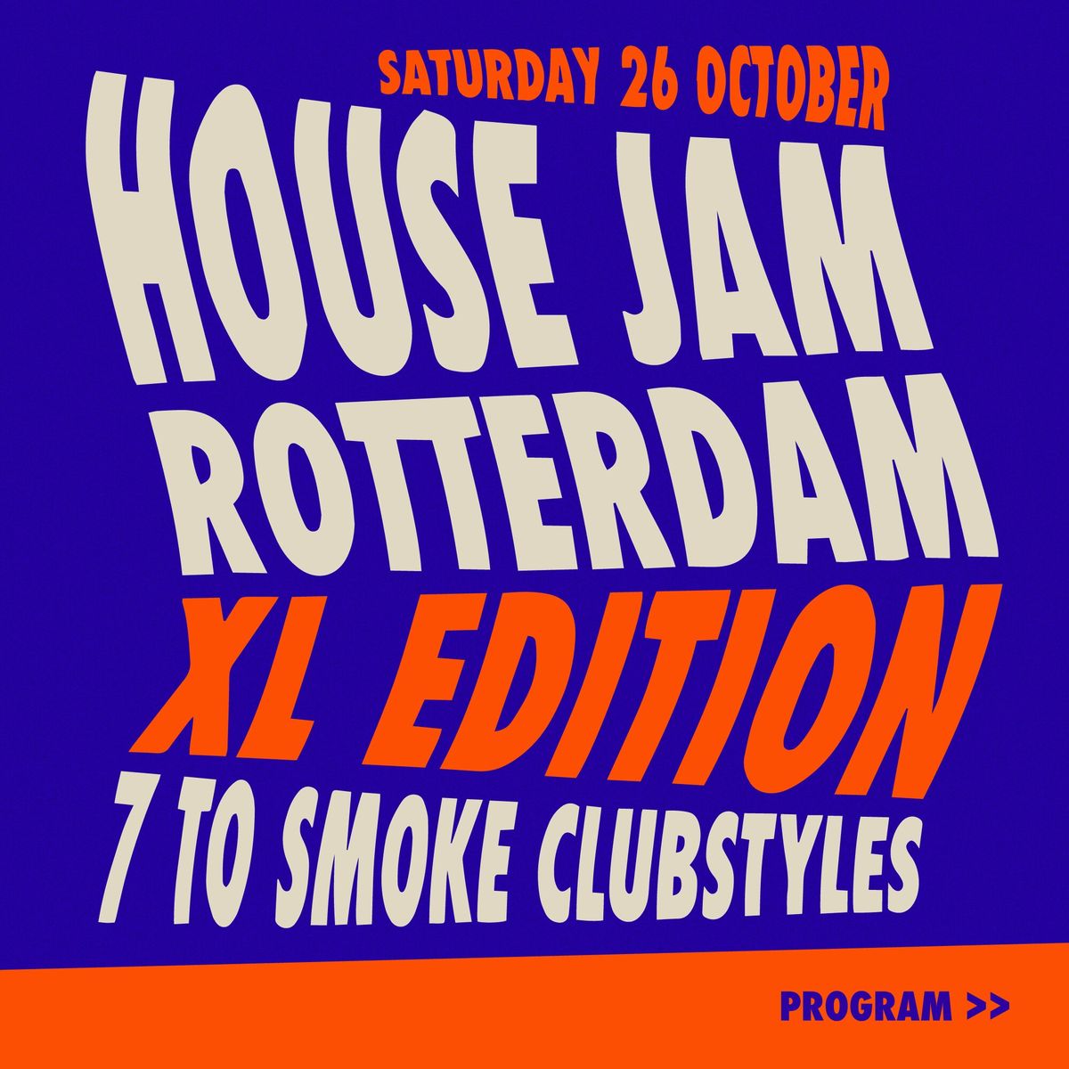 House Jam XL flyer 1 of 4