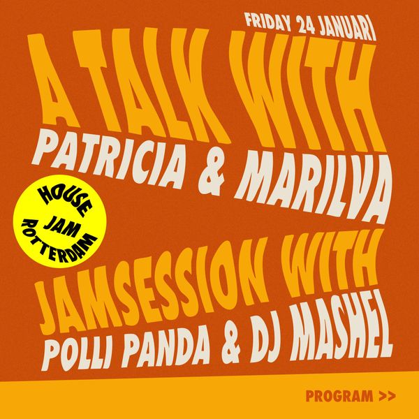 A talk with Patricia & Marilva + jam session with Polli Panda & DJ Mashel