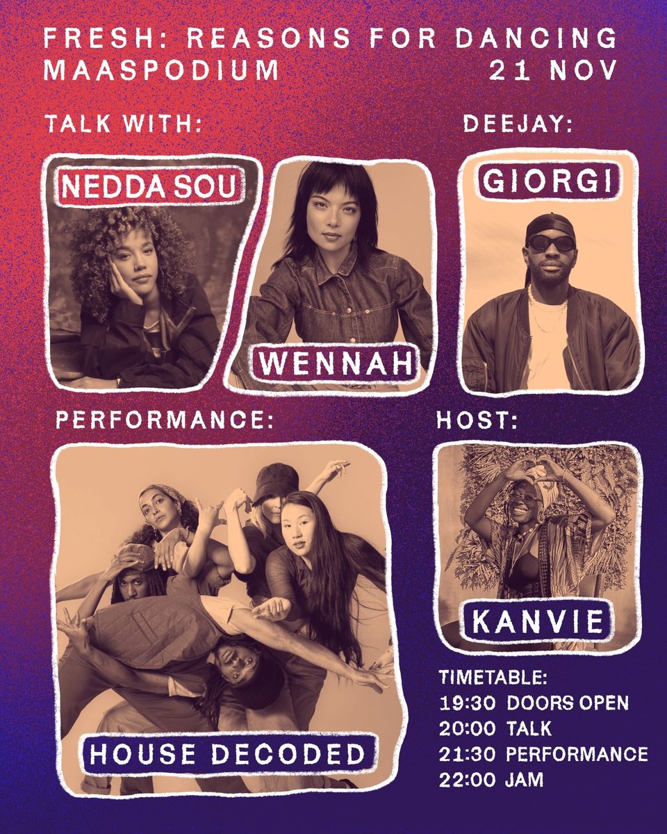 FRESH: Reasons for Dancing flyer